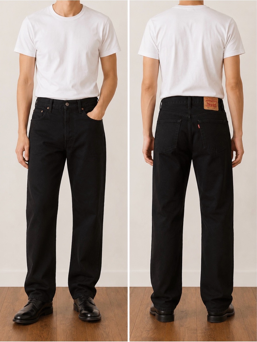 Levi’s 501 Black Jeans W33 L30 – Made in Mexico, 100% Cotton, Classic Fit